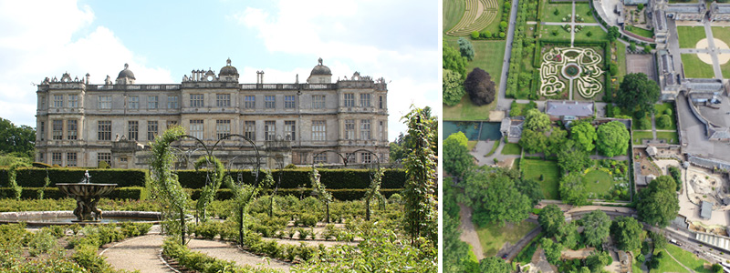 Highclere Castle fra Downton Abbey